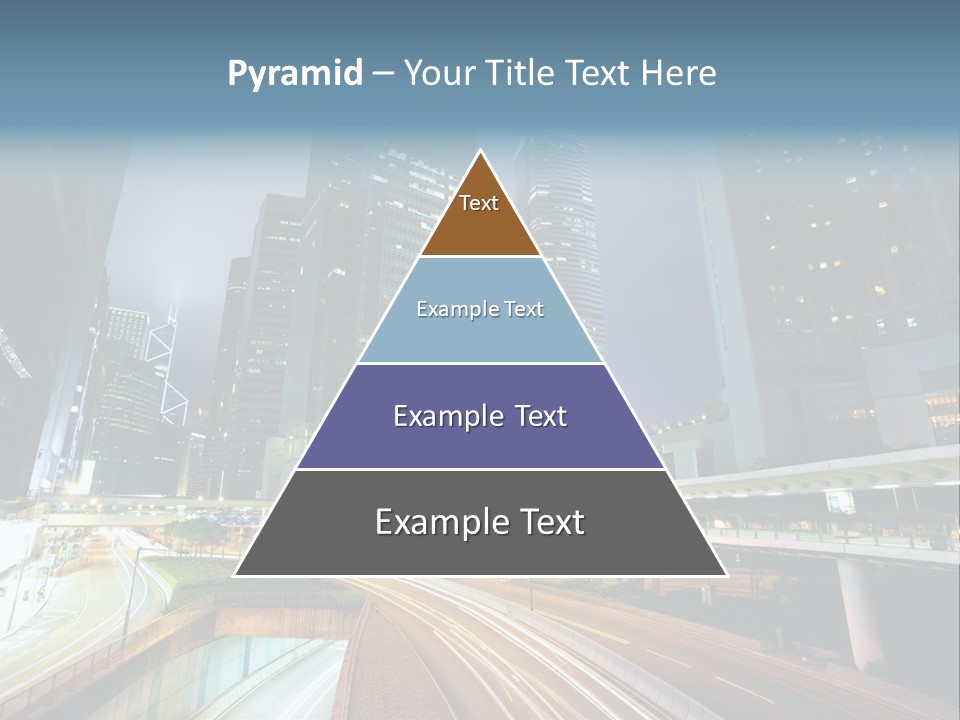 Center Exposure Rush PowerPoint Template