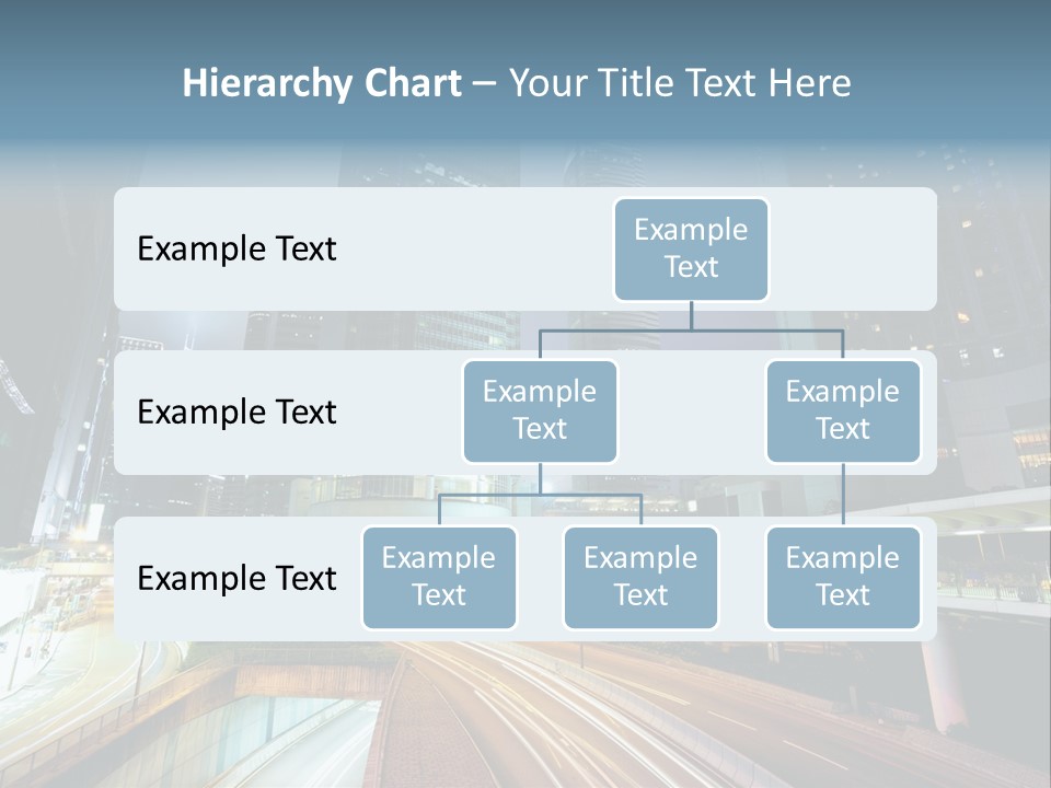 Center Exposure Rush PowerPoint Template