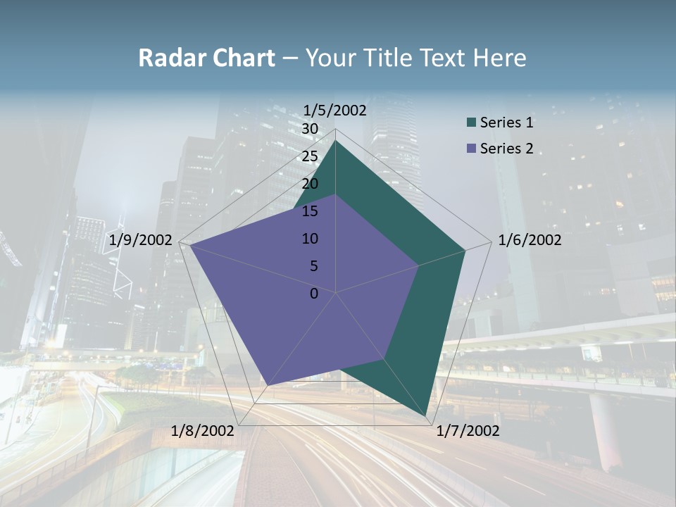 Center Exposure Rush PowerPoint Template