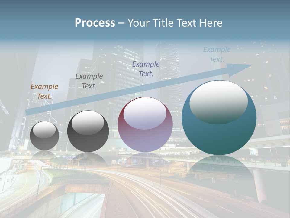 Center Exposure Rush PowerPoint Template