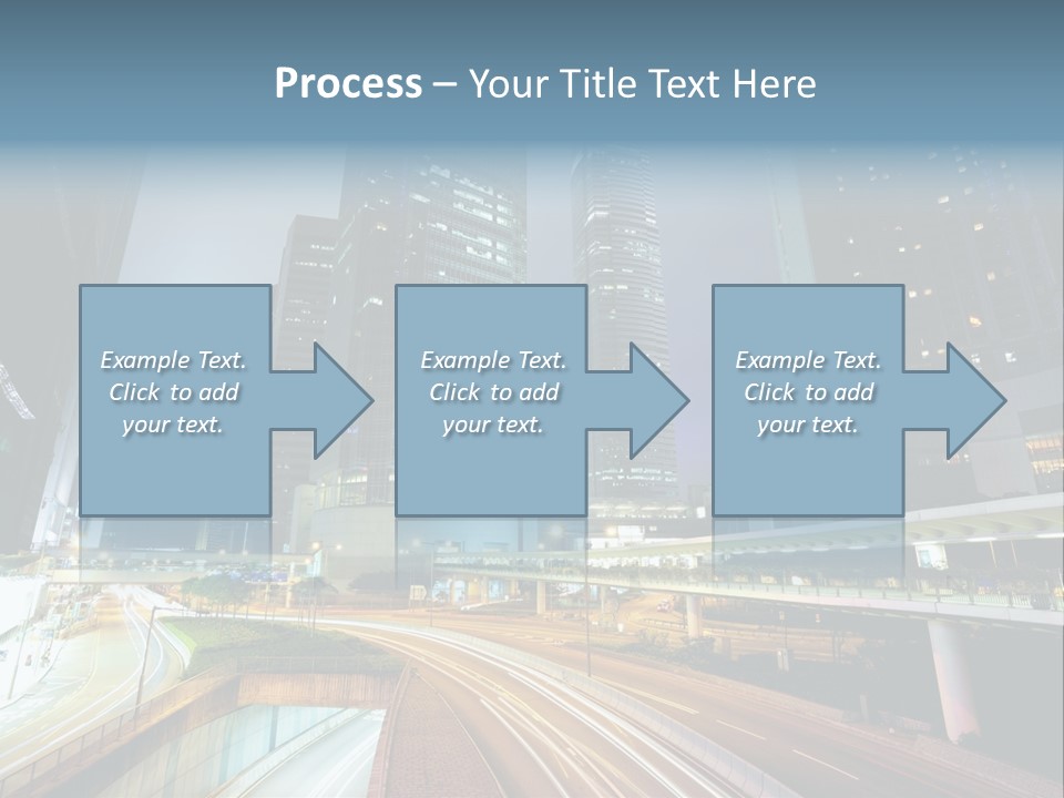 Center Exposure Rush PowerPoint Template