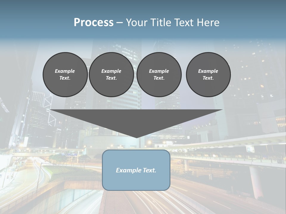 Center Exposure Rush PowerPoint Template