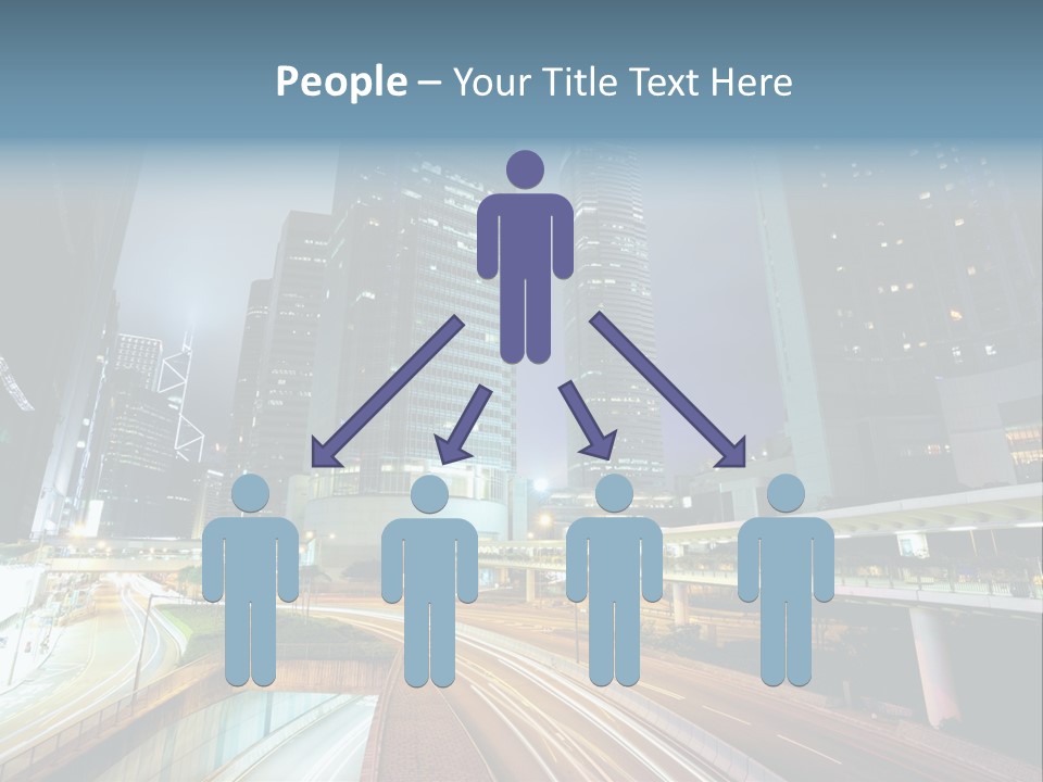 Center Exposure Rush PowerPoint Template