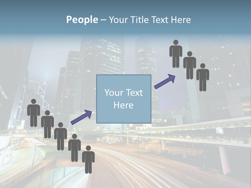 Center Exposure Rush PowerPoint Template