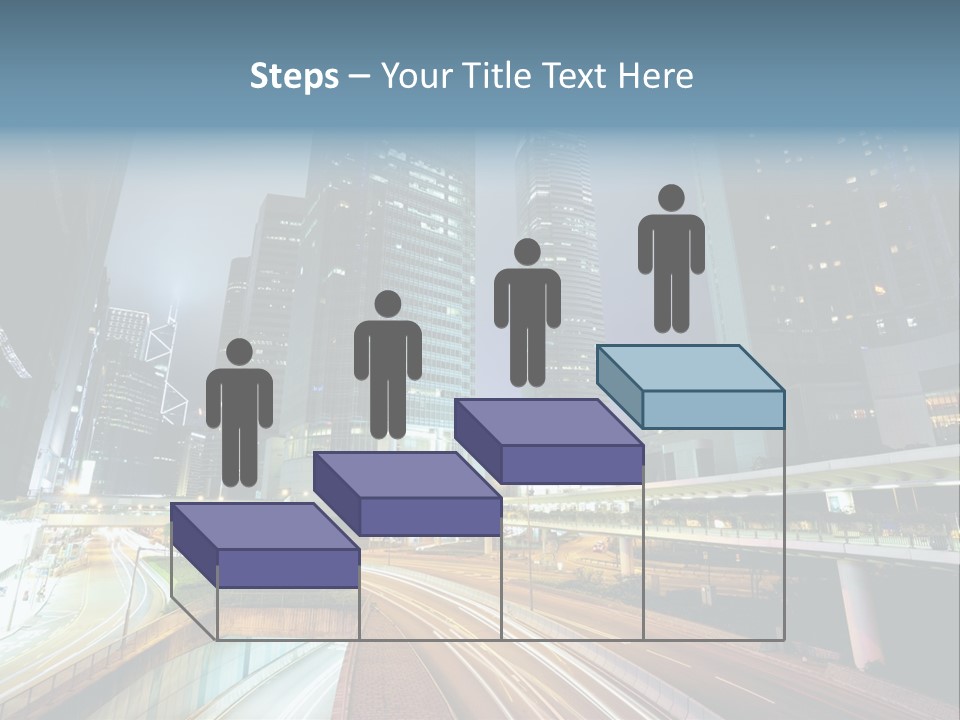 Center Exposure Rush PowerPoint Template