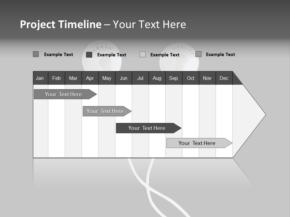 Earbud Headphone Close PowerPoint Template
