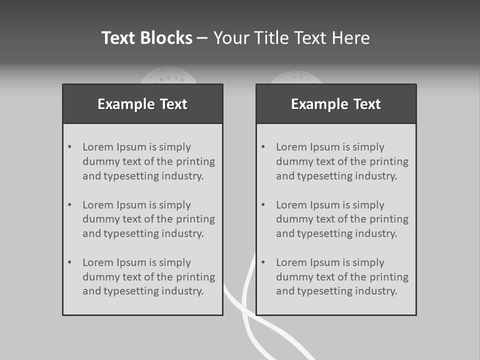 Earbud Headphone Close PowerPoint Template