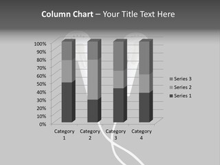 Earbud Headphone Close PowerPoint Template