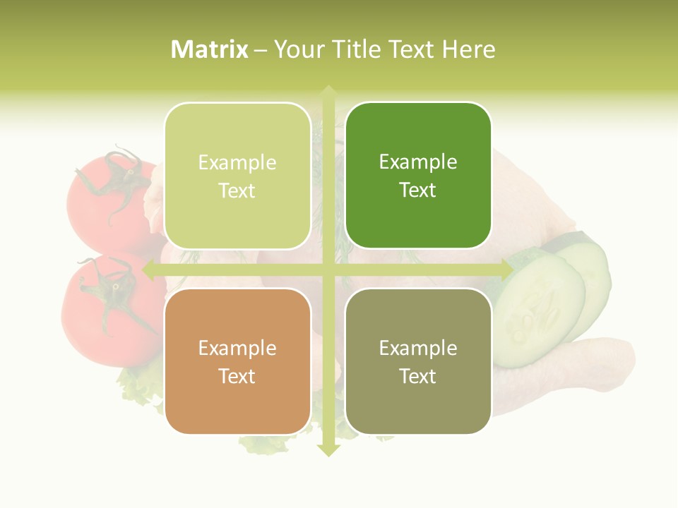 Fresh Isolated Top PowerPoint Template