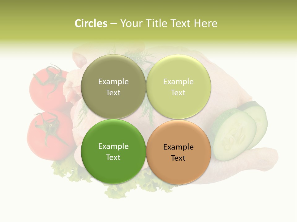 Fresh Isolated Top PowerPoint Template