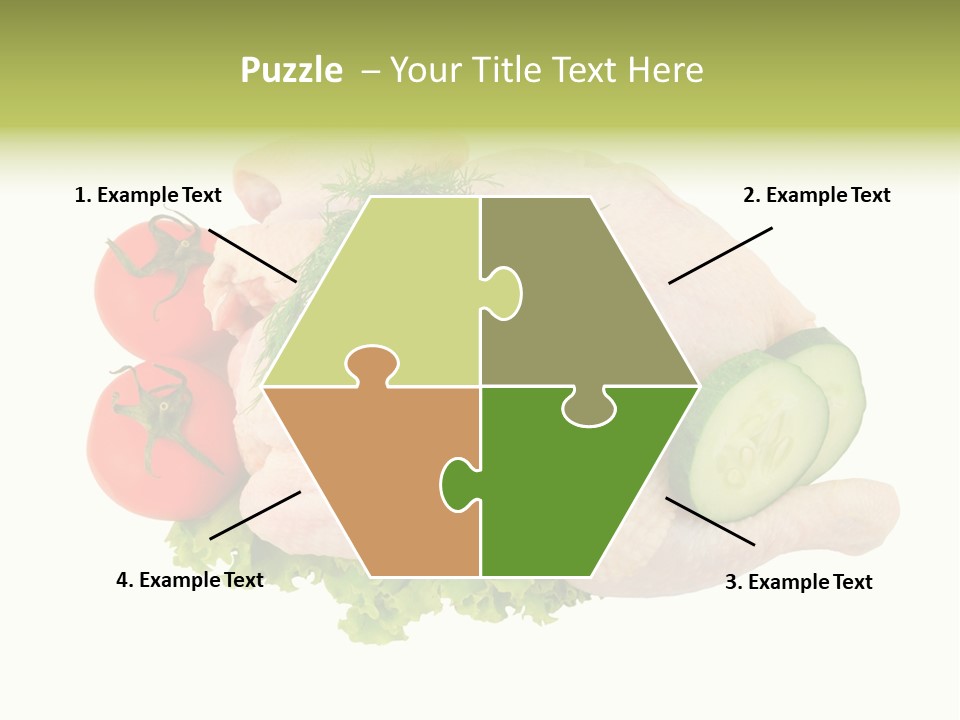 Fresh Isolated Top PowerPoint Template