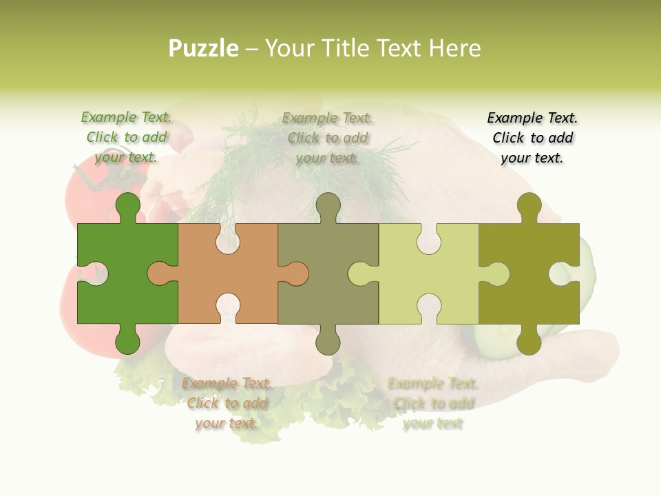 Fresh Isolated Top PowerPoint Template
