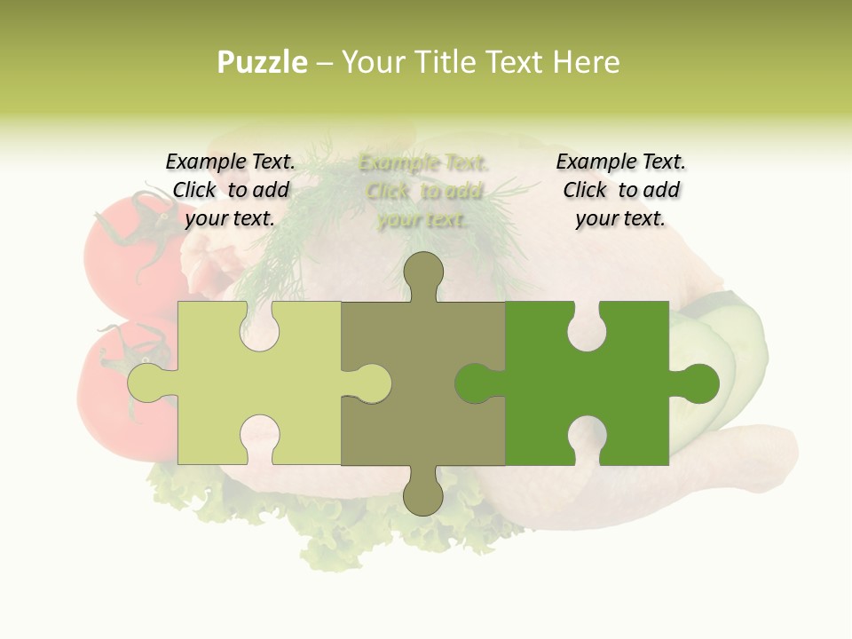 Fresh Isolated Top PowerPoint Template