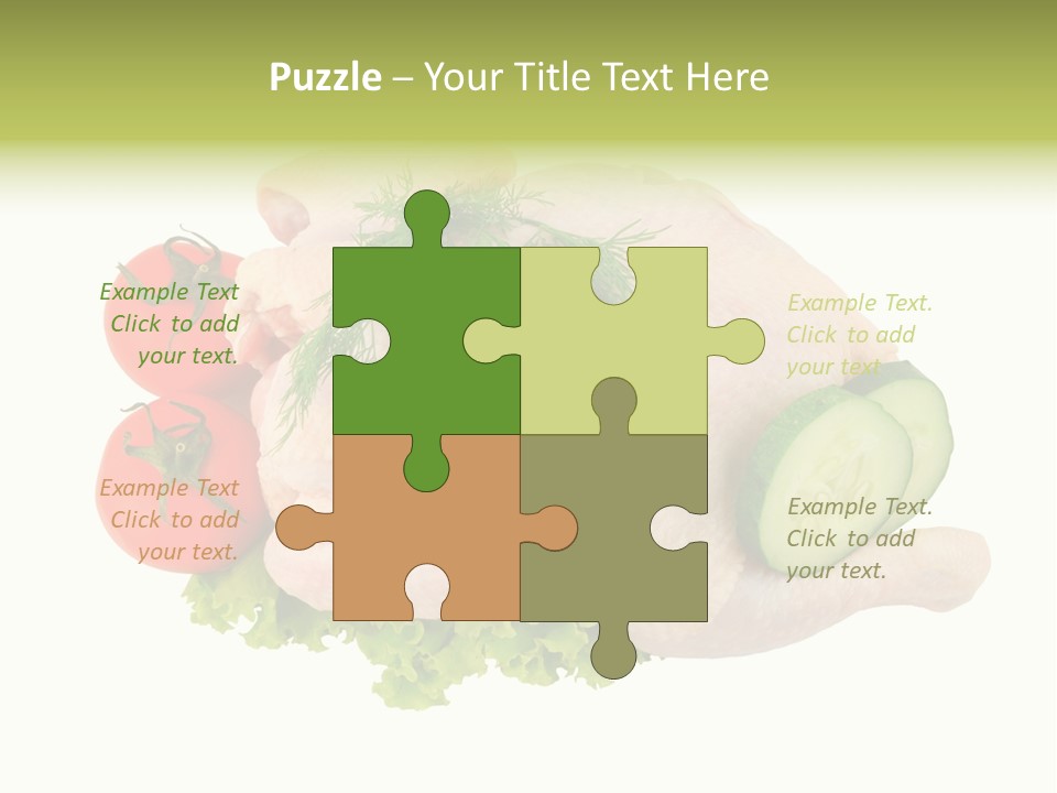 Fresh Isolated Top PowerPoint Template