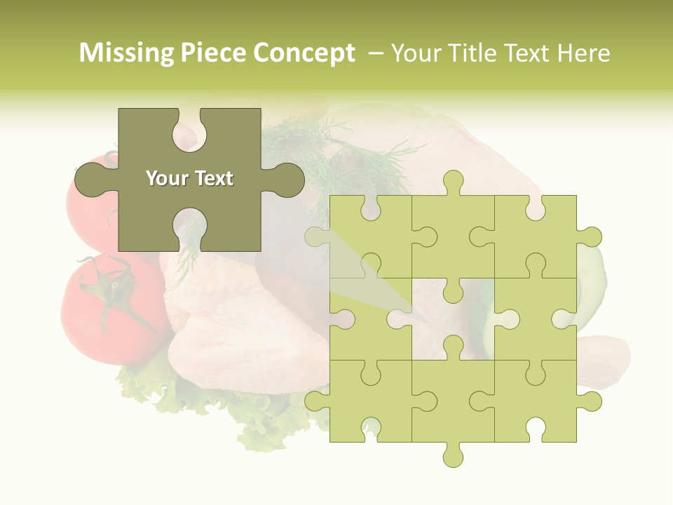 Fresh Isolated Top PowerPoint Template