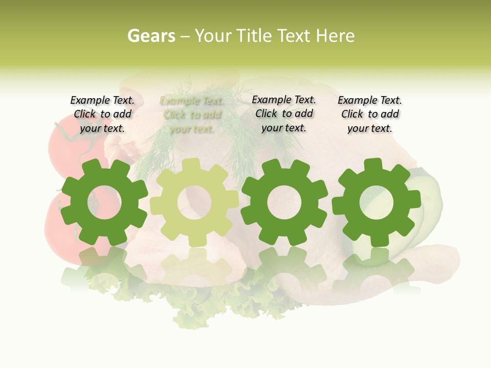 Fresh Isolated Top PowerPoint Template