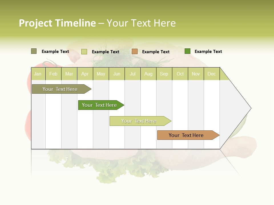 Fresh Isolated Top PowerPoint Template