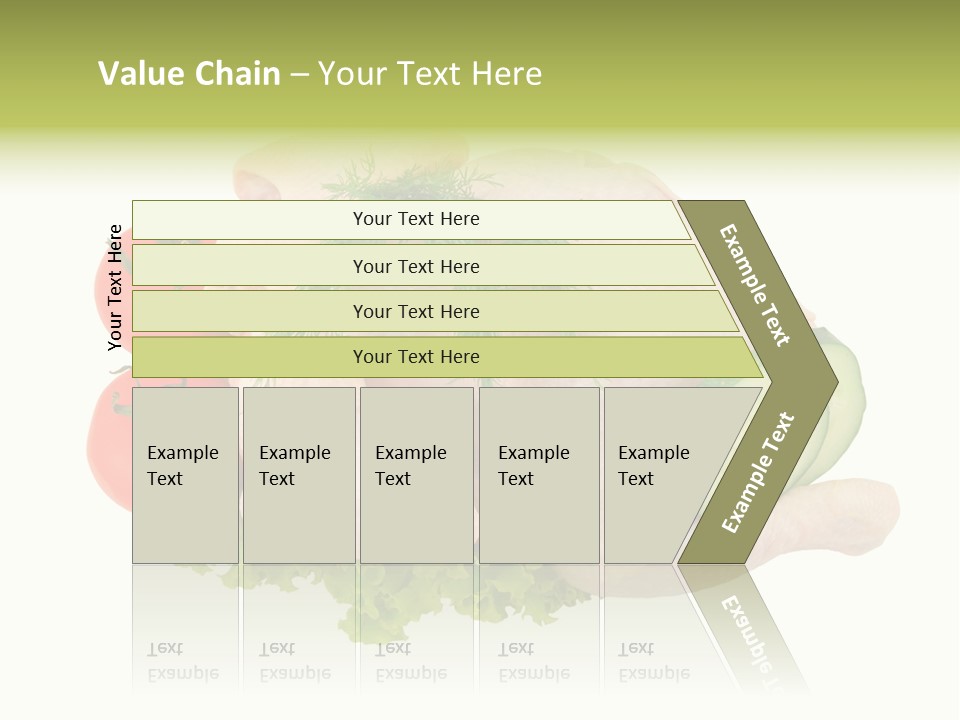 Fresh Isolated Top PowerPoint Template