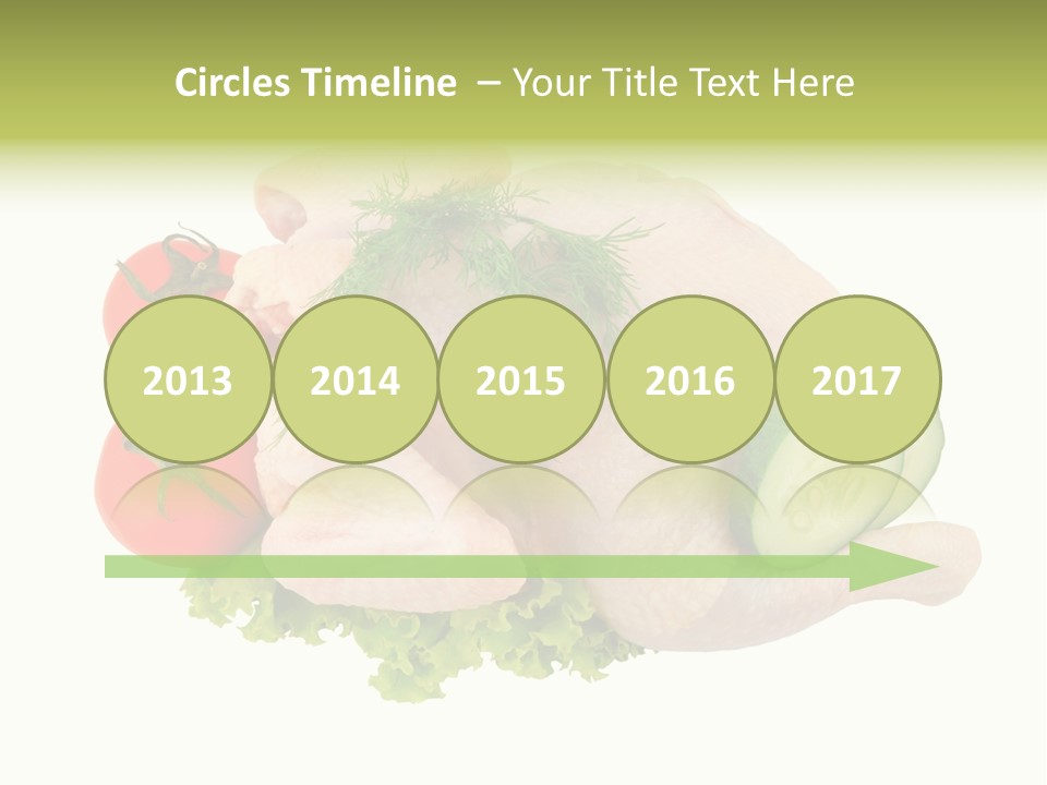 Fresh Isolated Top PowerPoint Template