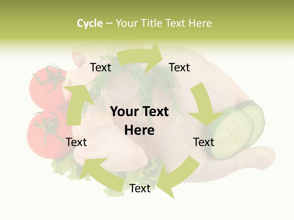 Fresh Isolated Top PowerPoint Template