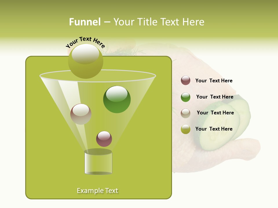 Fresh Isolated Top PowerPoint Template