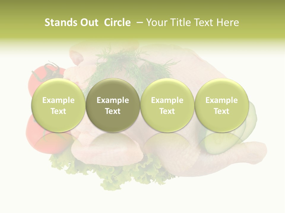 Fresh Isolated Top PowerPoint Template