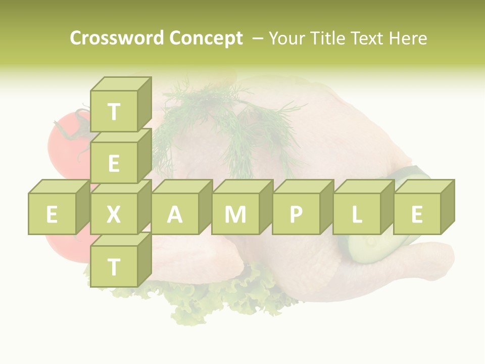 Fresh Isolated Top PowerPoint Template