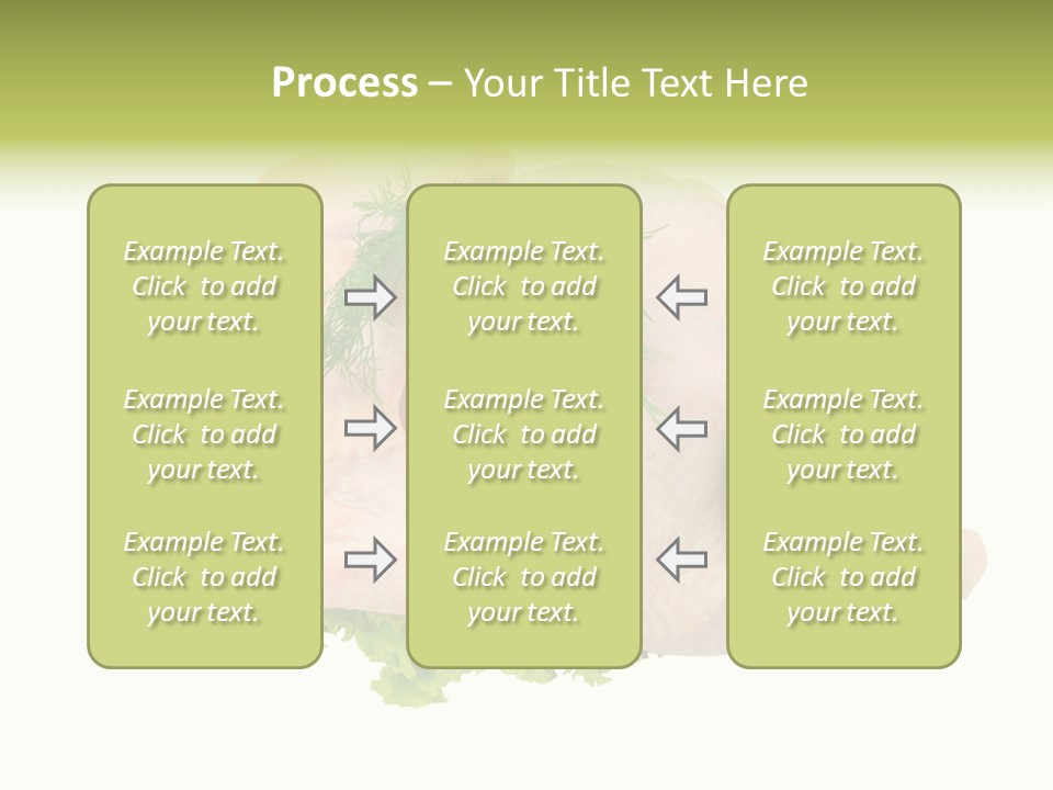 Fresh Isolated Top PowerPoint Template