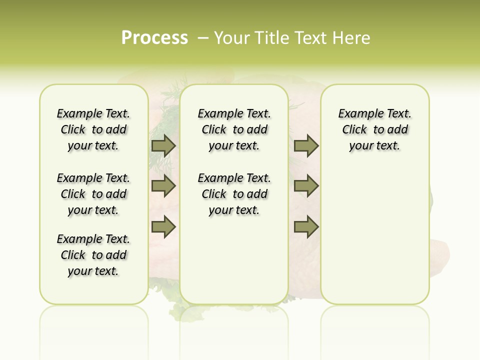 Fresh Isolated Top PowerPoint Template
