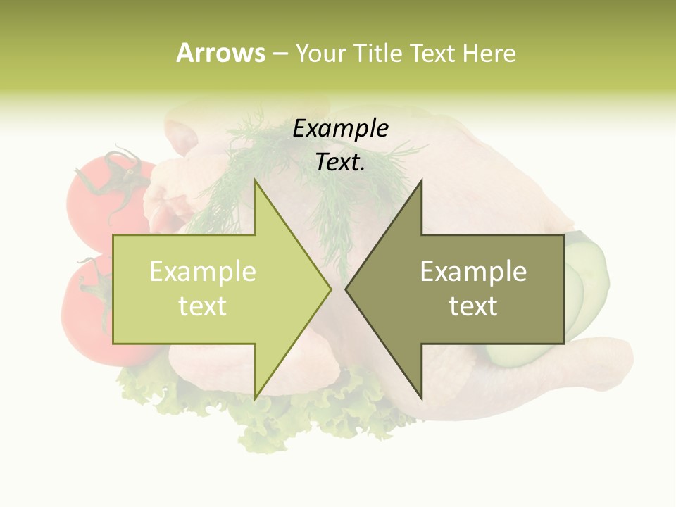 Fresh Isolated Top PowerPoint Template