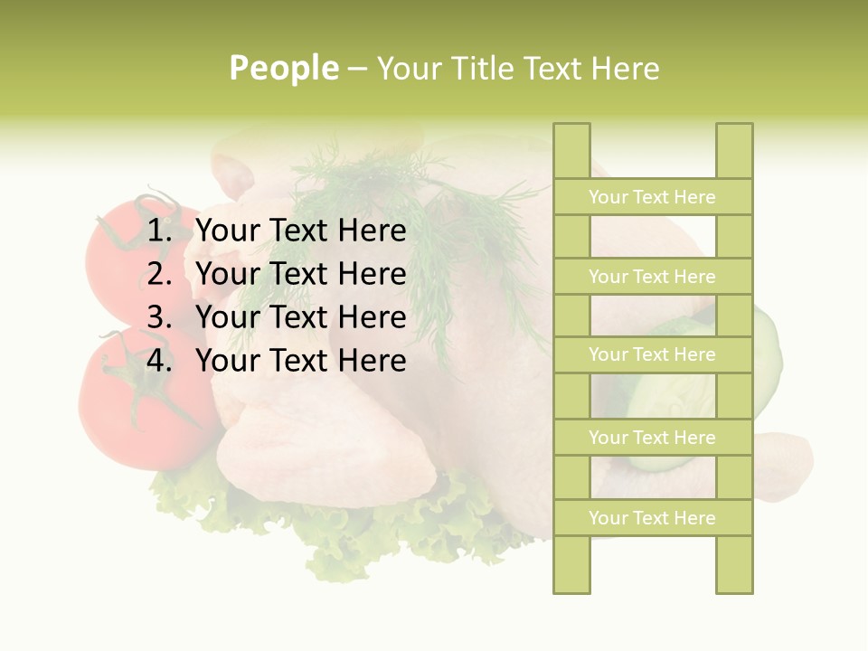 Fresh Isolated Top PowerPoint Template