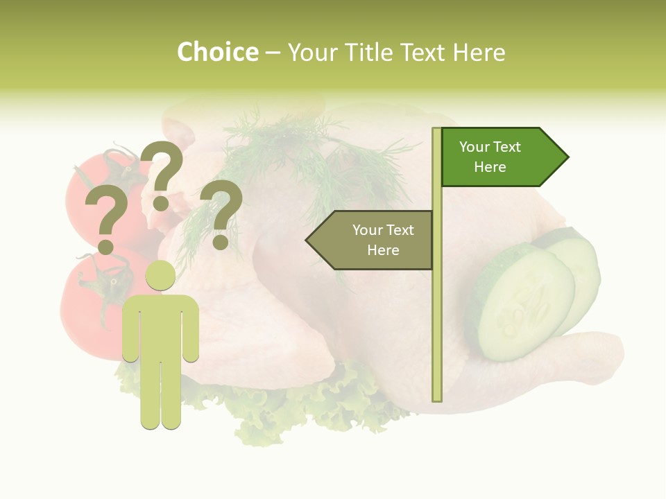 Fresh Isolated Top PowerPoint Template