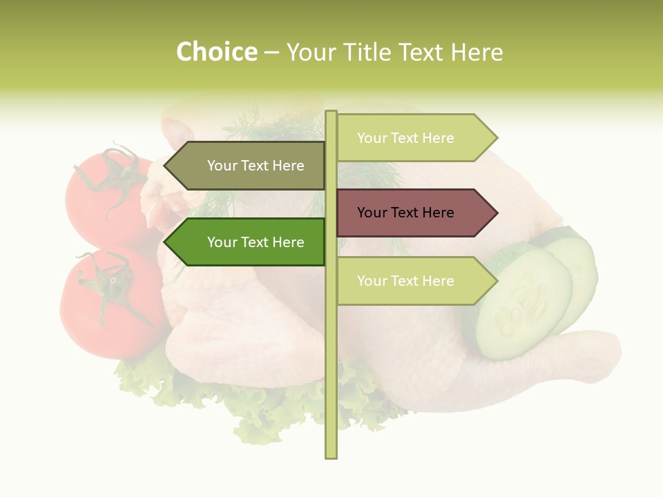 Fresh Isolated Top PowerPoint Template