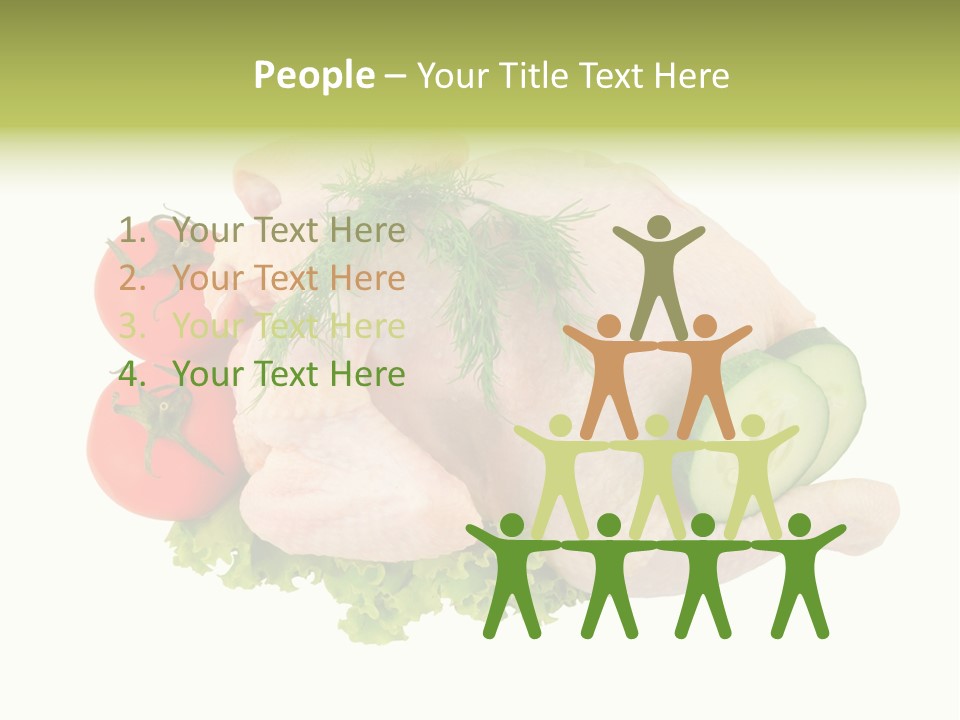 Fresh Isolated Top PowerPoint Template