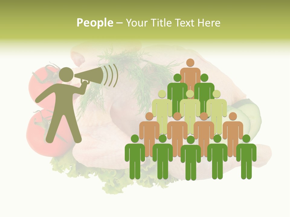 Fresh Isolated Top PowerPoint Template