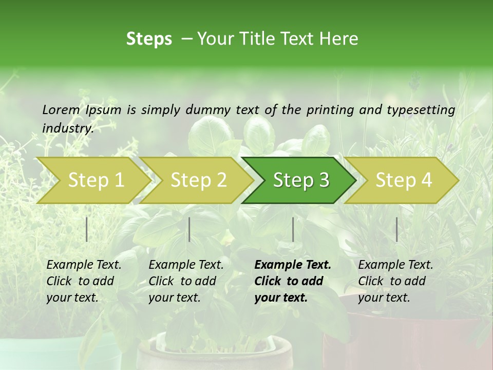 South Sitting Smile PowerPoint Template