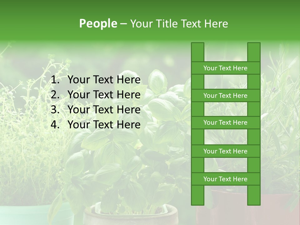 South Sitting Smile PowerPoint Template