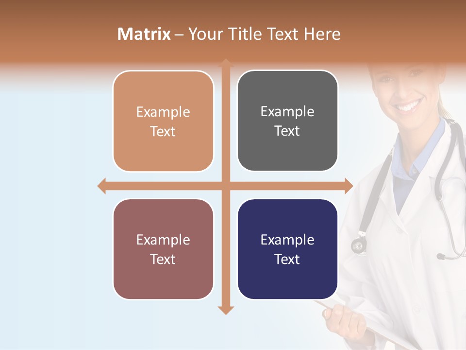 Worker Smile Laboratory PowerPoint Template