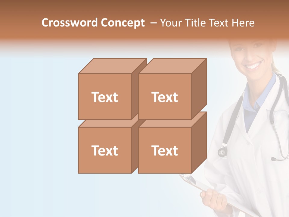 Worker Smile Laboratory PowerPoint Template
