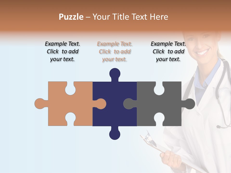 Worker Smile Laboratory PowerPoint Template