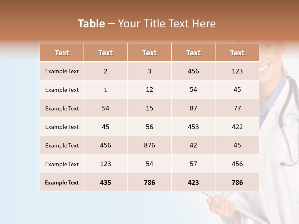 Worker Smile Laboratory PowerPoint Template