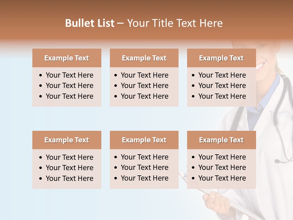 Worker Smile Laboratory PowerPoint Template