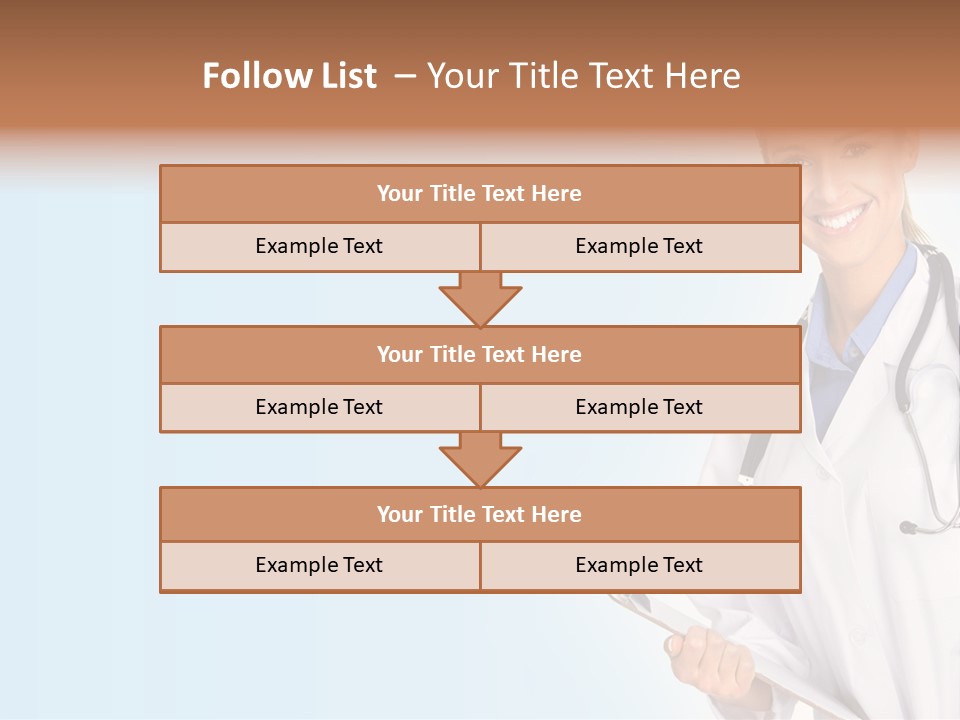 Worker Smile Laboratory PowerPoint Template