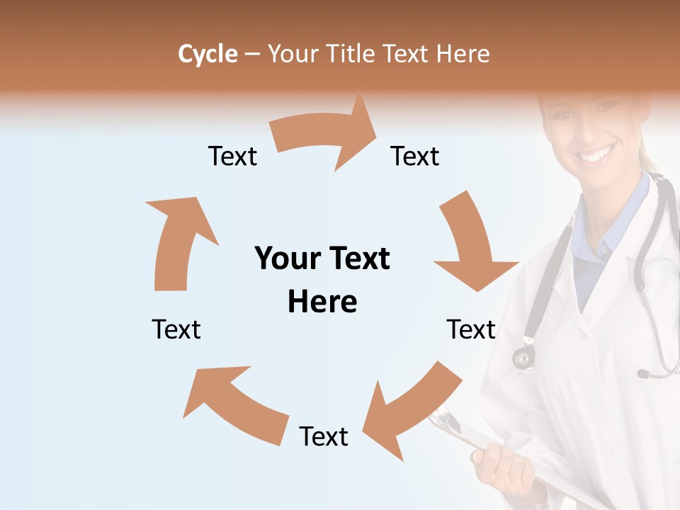Worker Smile Laboratory PowerPoint Template