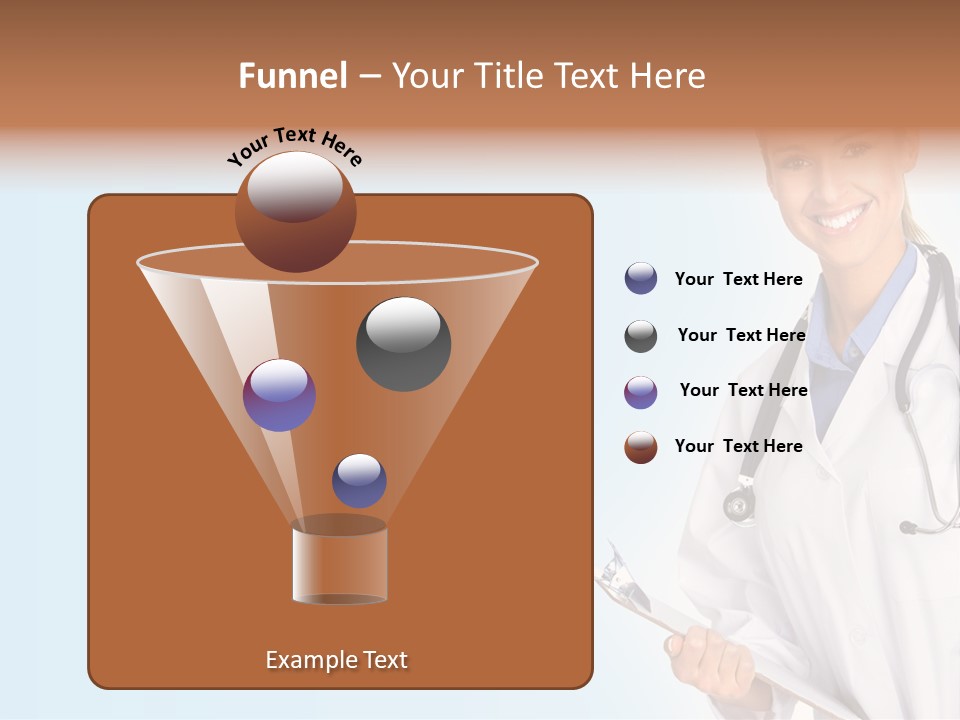 Worker Smile Laboratory PowerPoint Template