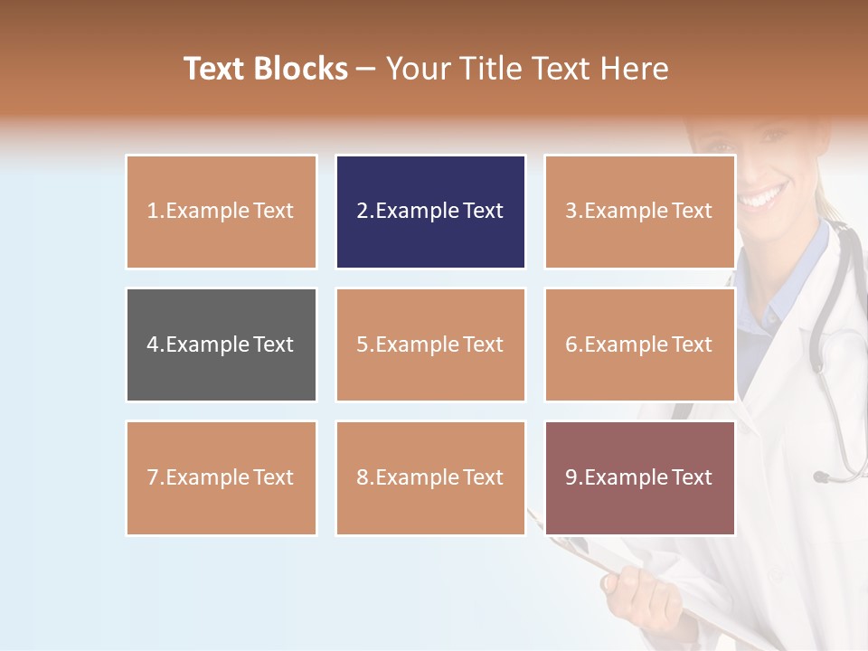 Worker Smile Laboratory PowerPoint Template
