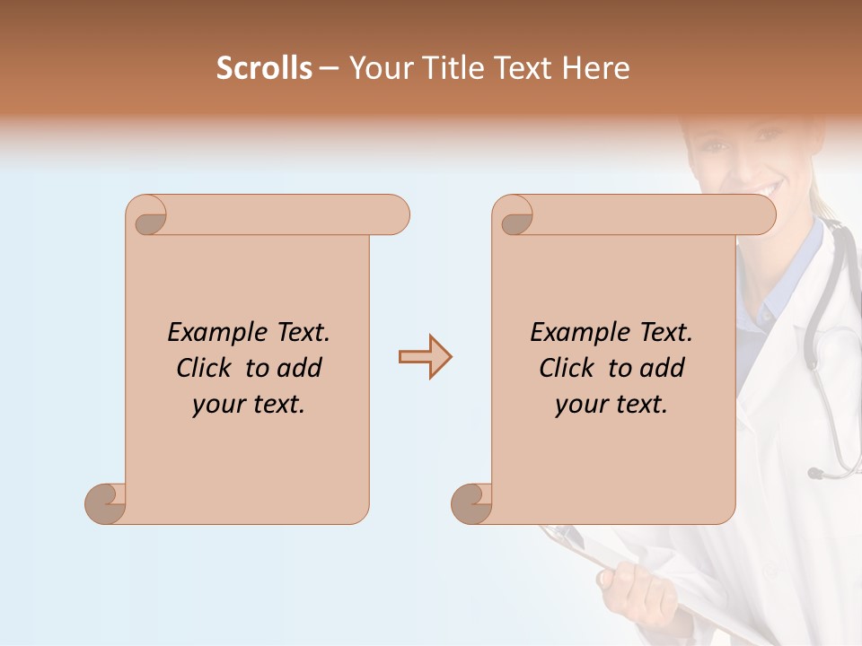 Worker Smile Laboratory PowerPoint Template