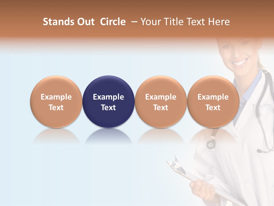 Worker Smile Laboratory PowerPoint Template