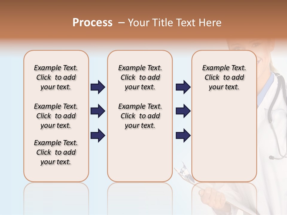 Worker Smile Laboratory PowerPoint Template