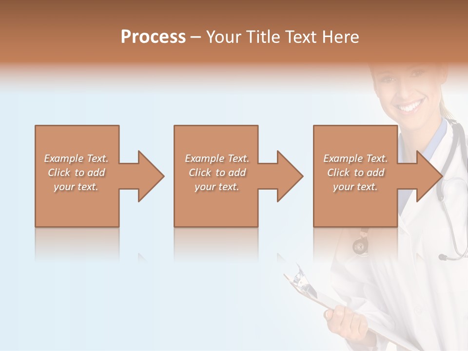 Worker Smile Laboratory PowerPoint Template